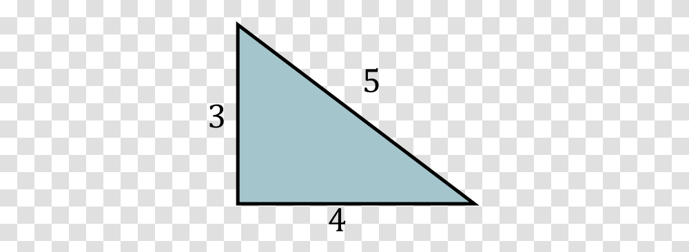 Pythagorean Triples In The Fibonacci Sequence Pythagorean Triple 3 4 5, Triangle Transparent Png