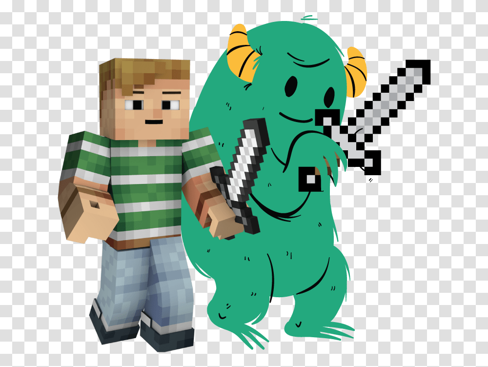 Python Coding With Minecraft Minecraft Character, Hand, Elf, Green, Costume Transparent Png