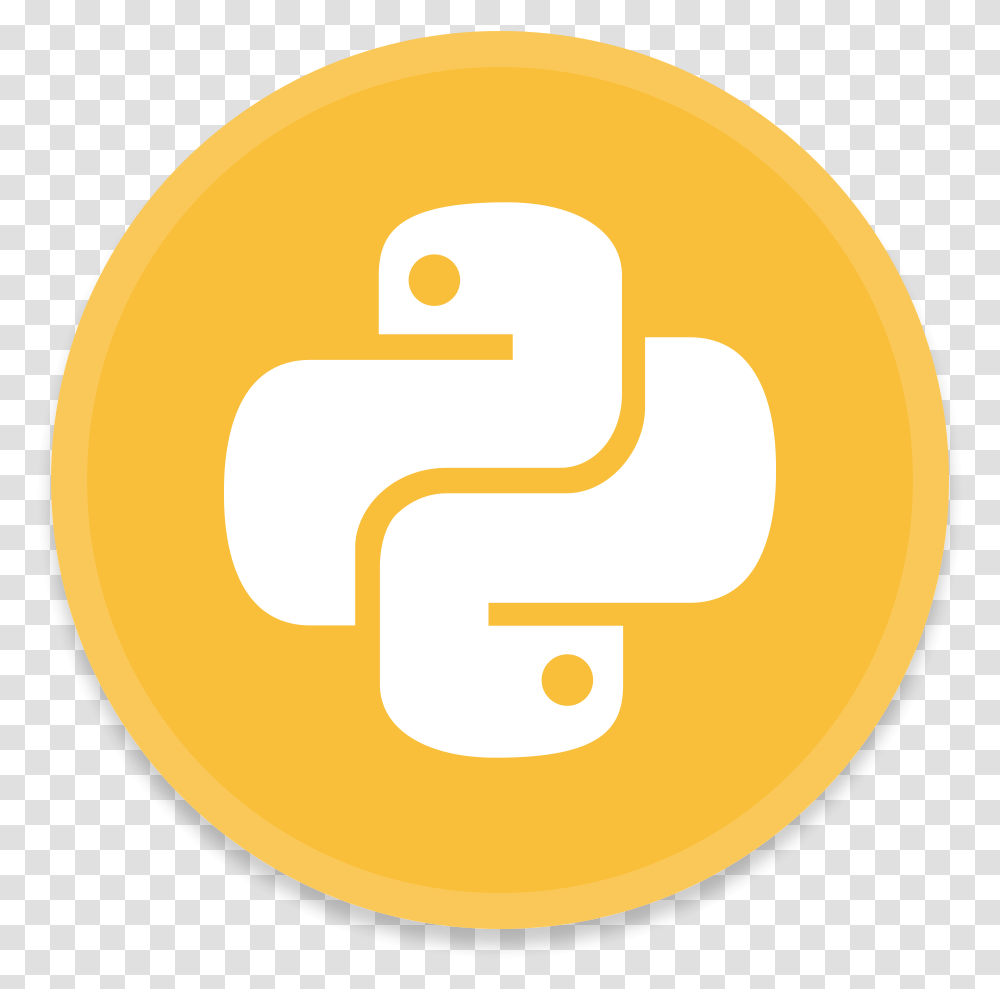 Python Icon Button Ui App Pack Blackvariant Python Icon Circle, Number, Logo Transparent Png