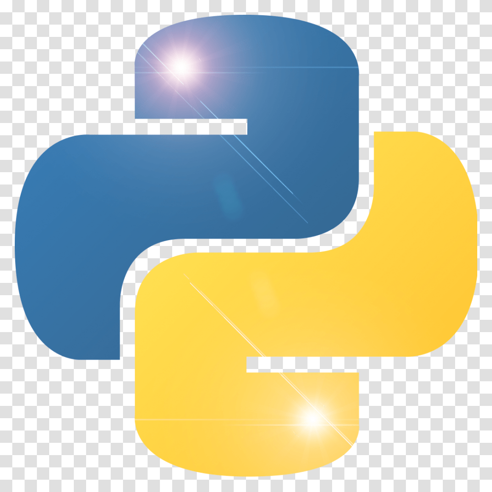 Python Logo Lens Flare Python Software Logo, Chair, Furniture, Alphabet Transparent Png