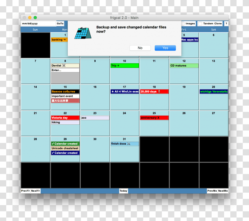 Python Tkinter Calendar Transparent Png