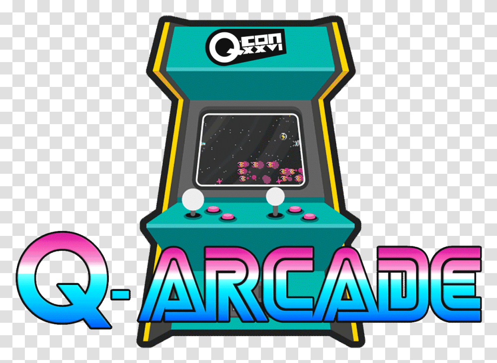Q Arcade Logo Video Game Arcade Cabinet Transparent Png