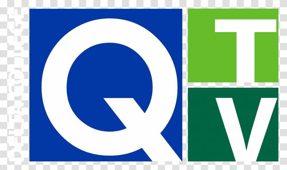 Q Tv Logo With Delta College Name In White Q Name, Alphabet, Word Transparent Png