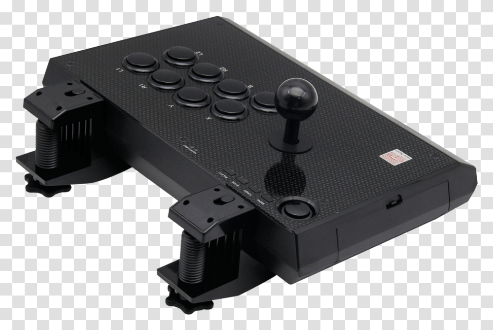 Qanba Carbon Joystick Arcade Fighting Stick, Electronics, Cooktop, Indoors, Video Gaming Transparent Png