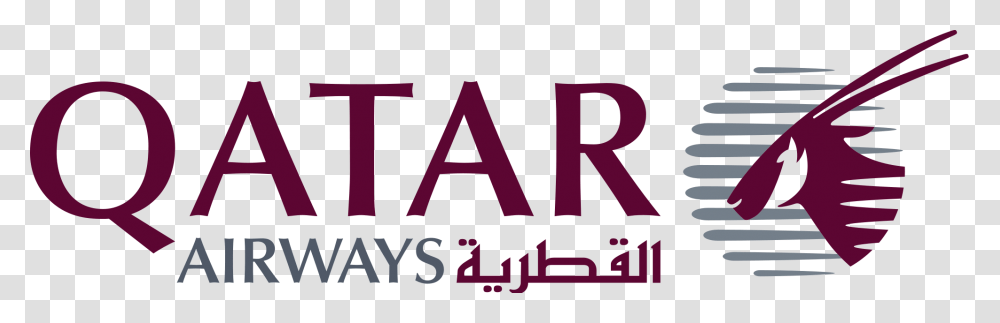 Qatar Airways Logo, Label, Alphabet, Word Transparent Png