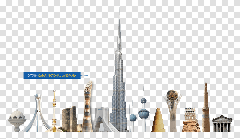 Qatar City Image Dubai Towers, Metropolis, Urban, Building, Architecture Transparent Png