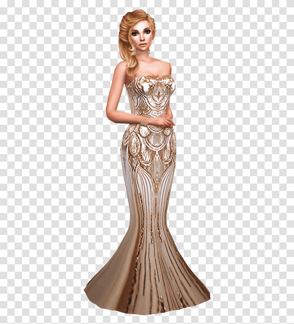 Qcznyth Gown Gown, Evening Dress, Robe, Fashion Transparent Png