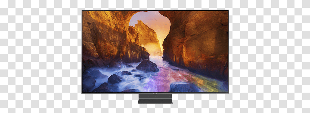 Qled, Painting, Monitor, Screen Transparent Png