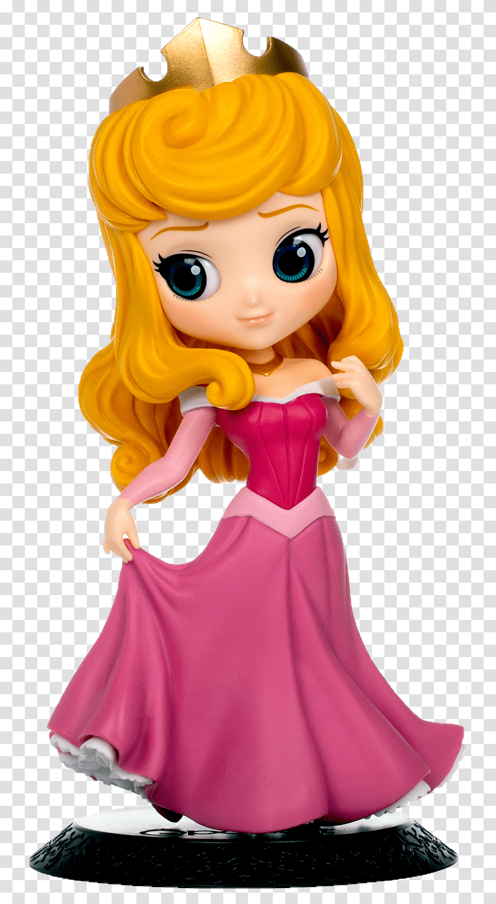 Qposket Disney Princess Aurora Download Figurine, Doll, Toy, Person, Human Transparent Png