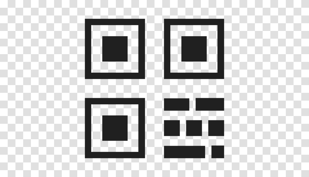 Qr Code Minimono Icon Free Of Snipicons Minimono, Alphabet, Gray Transparent Png