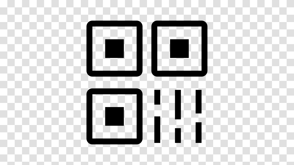 Qr Code Qrcode Smartphone Icon With And Vector Format, Gray, World Of Warcraft Transparent Png