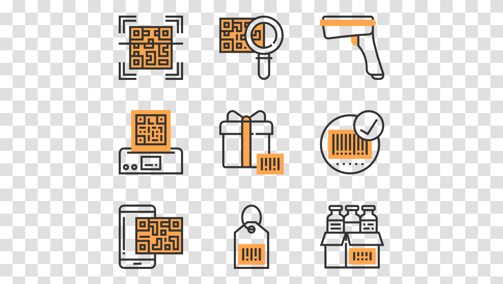 Qr Code Scan Qr Code Icon, Weapon, Weaponry Transparent Png