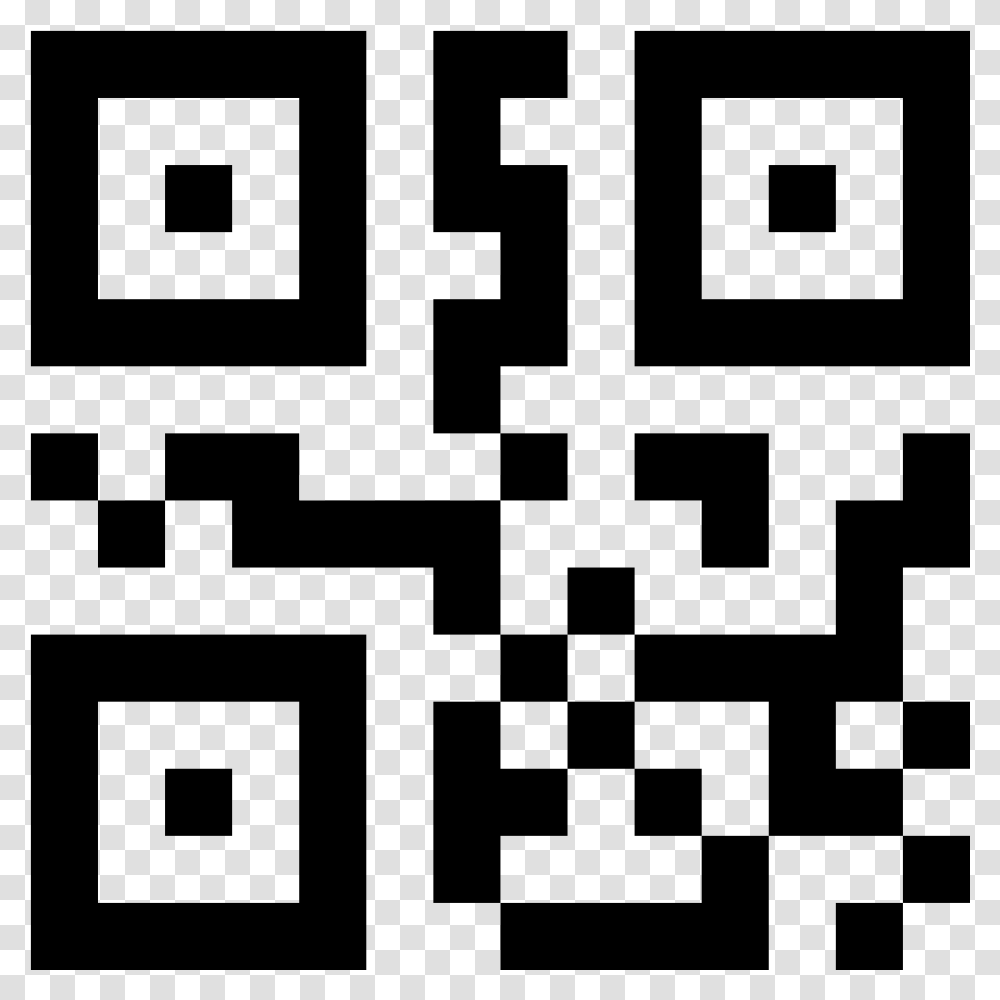 Qr Code Svg Icon, Gray, World Of Warcraft Transparent Png