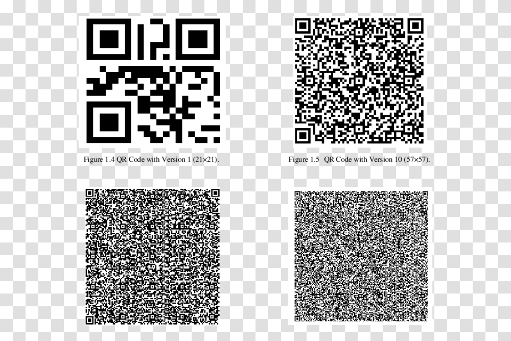 Qr Code With Version 25 Business Card Barcode, Rug Transparent Png