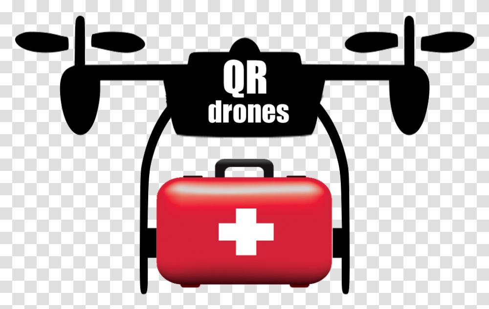 Qr Dronescom Clip Art, First Aid, Gun, Weapon, Weaponry Transparent Png