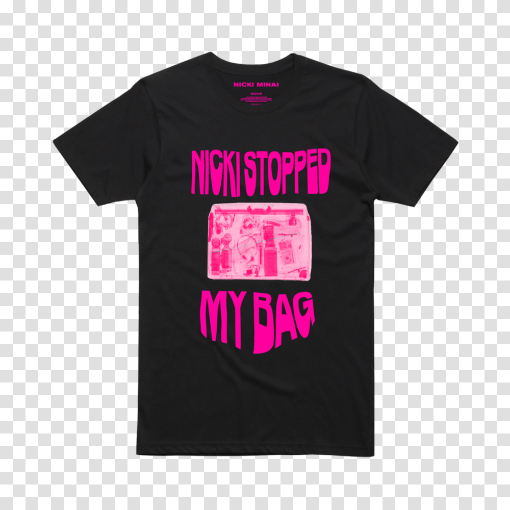 Qsa Black T Shirt Nicki Minaj Official Shop, Apparel, T-Shirt Transparent Png