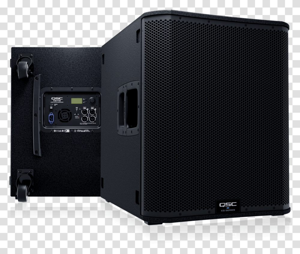 Qsc Subwoofer Ks, Speaker, Electronics, Audio Speaker, Amplifier Transparent Png