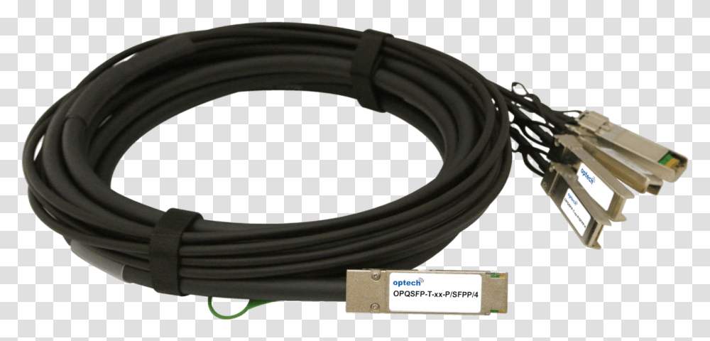 Qsfp Dac Fanout Passive 3mTitle 40g Qsfp Dac Firewire Cable, Belt, Accessories, Accessory, Hose Transparent Png