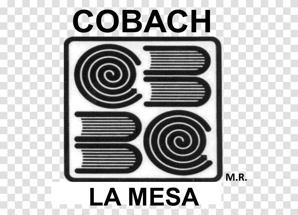 Qsuave En Plantel La Mesa Cobach, Spiral, Text, Symbol, Coil Transparent Png