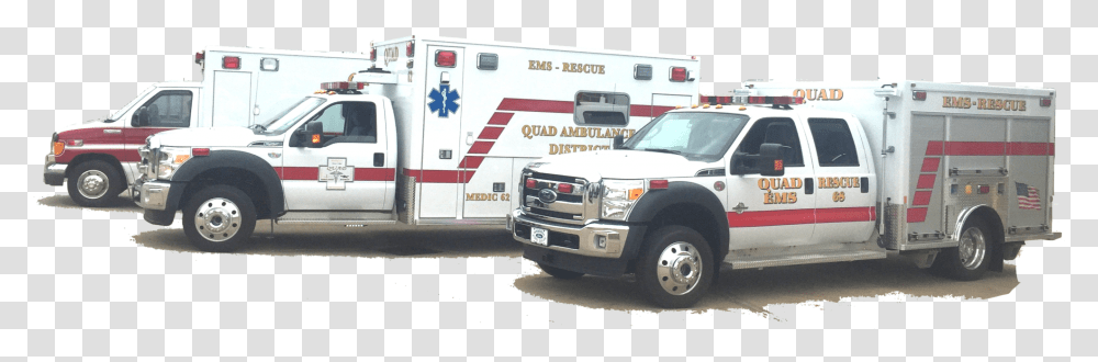 Quad Ambulance, Van, Vehicle, Transportation, Truck Transparent Png