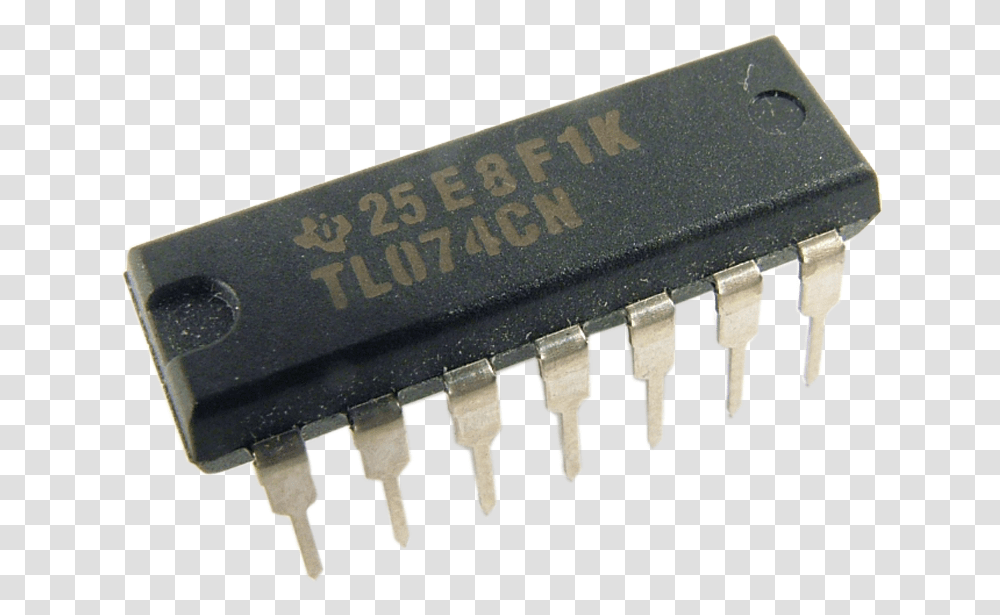 Quad Low Noise Jfet Input 14 Pin Dip Image Integrated Circuit, Electronic Chip, Hardware, Electronics, Cpu Transparent Png