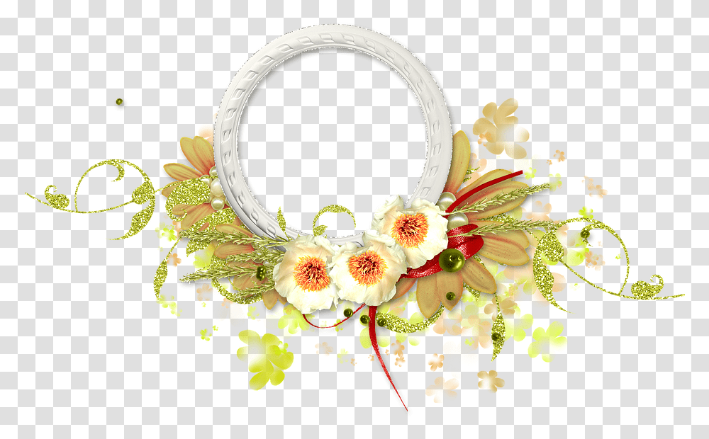 Quadro Molduras Para Fotos Primavera Vero Flores Death Photo Frame, Floral Design, Pattern Transparent Png