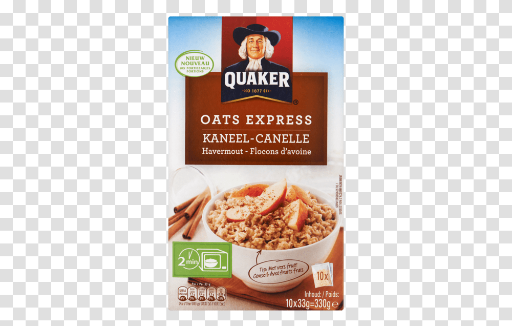 Quaker Oats Express, Oatmeal, Breakfast, Food, Hat Transparent Png