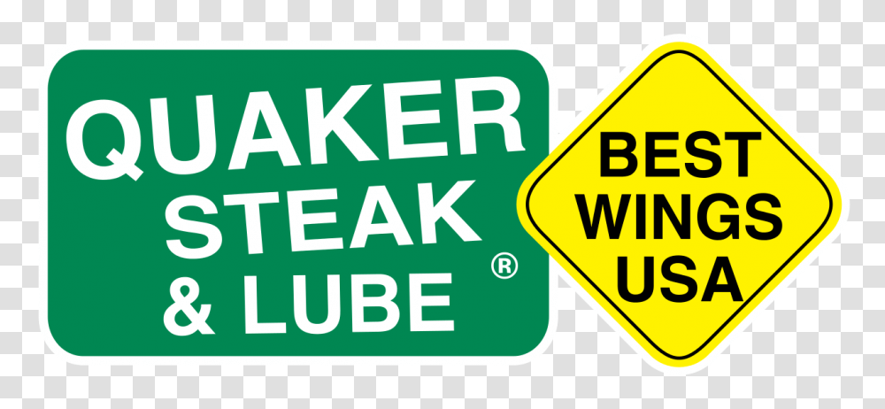 Quaker Steak Lube Logo Quaker Steak And Lube Logo, Text, Symbol, Sign, Label Transparent Png