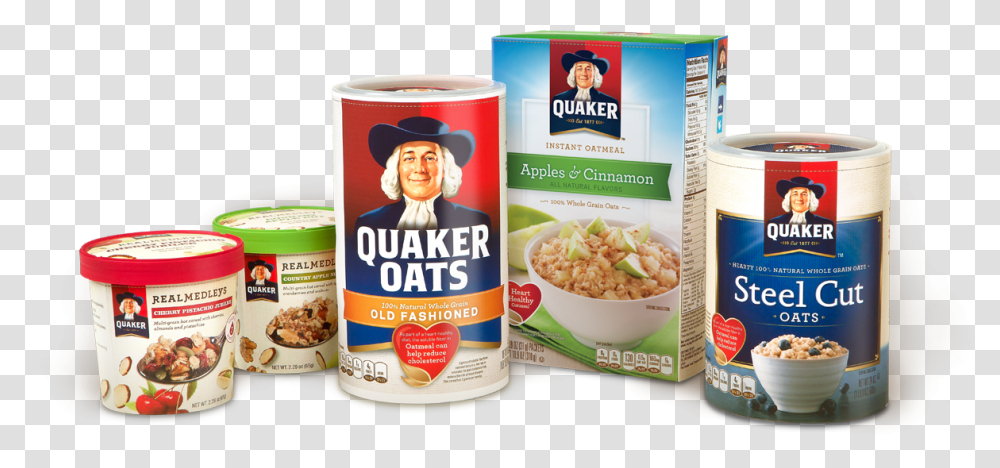 Quakers Instant Oatmeal Background, Plant, Tin, Food, Can Transparent Png