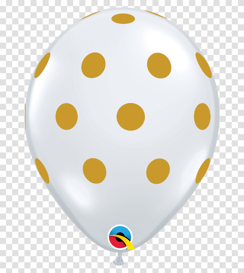 Qualatex, Ball, Balloon, Texture, Polka Dot Transparent Png