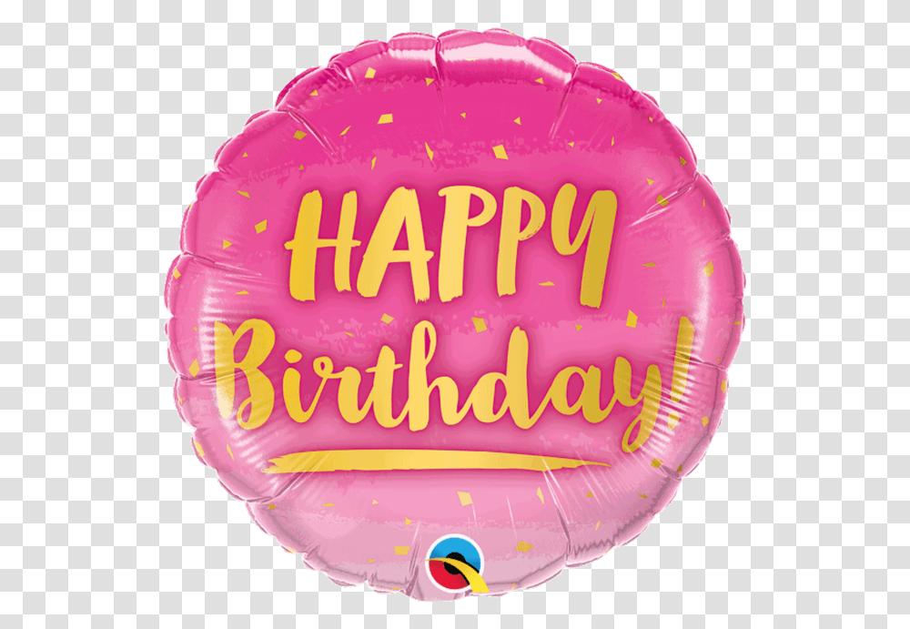 Qualatex Birthday Girl Pink 18 Foil Balloon Decorations Qualatex, Birthday Cake, Dessert, Food, Word Transparent Png
