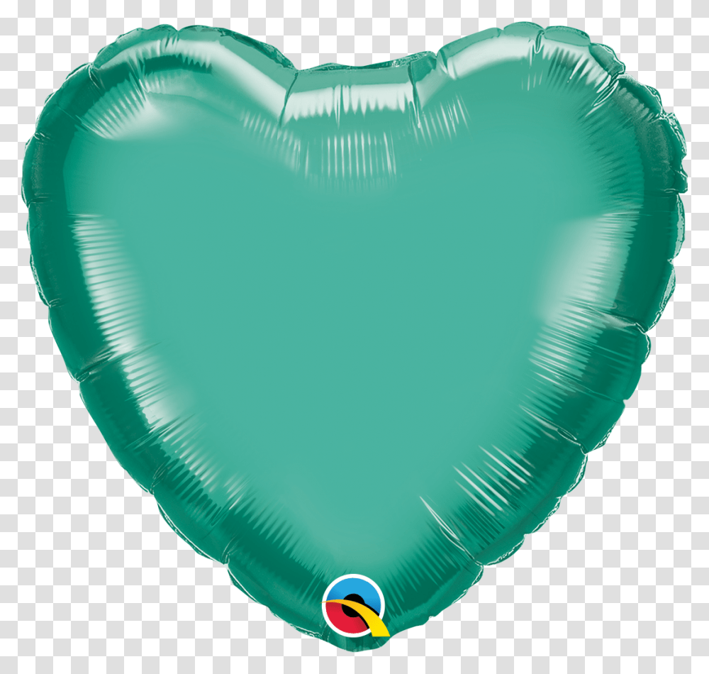 Qualatex Chrome Heart, Ball, Balloon Transparent Png