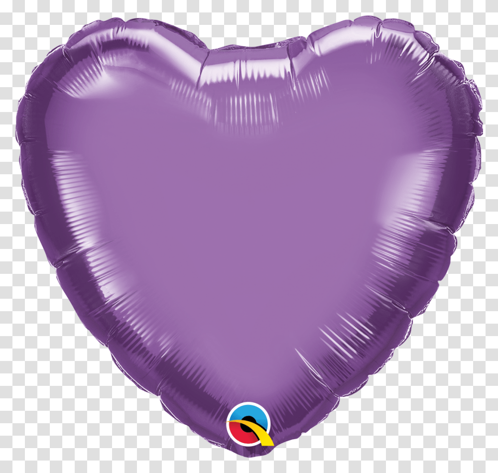 Qualatex Purple Foil Balloon Balloons, Diaper, Heart Transparent Png