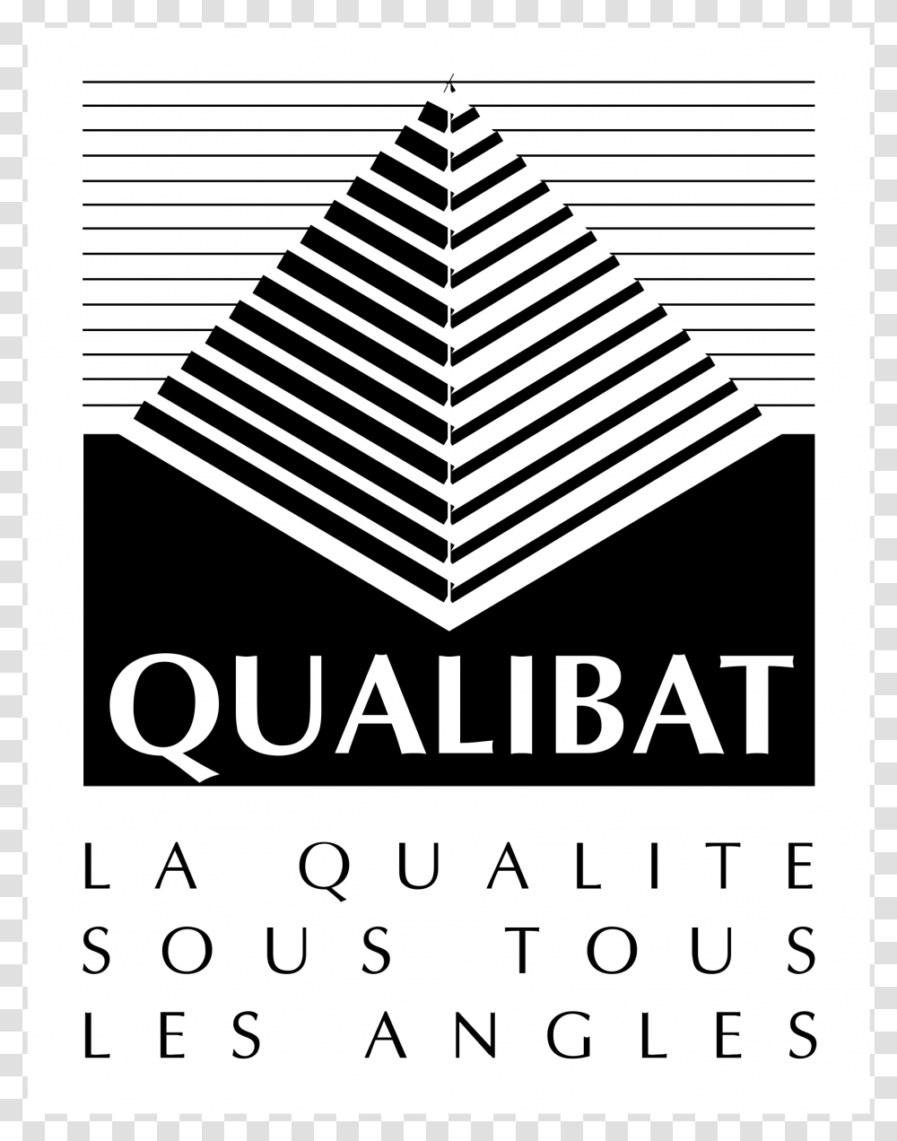 Qualibat Logo Triangle, Advertisement, Poster, Flyer Transparent Png