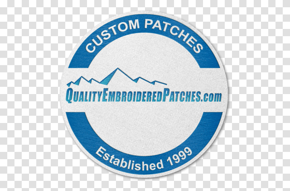 Quality Embroidered Patches Logo Circle, Label, Sticker Transparent Png