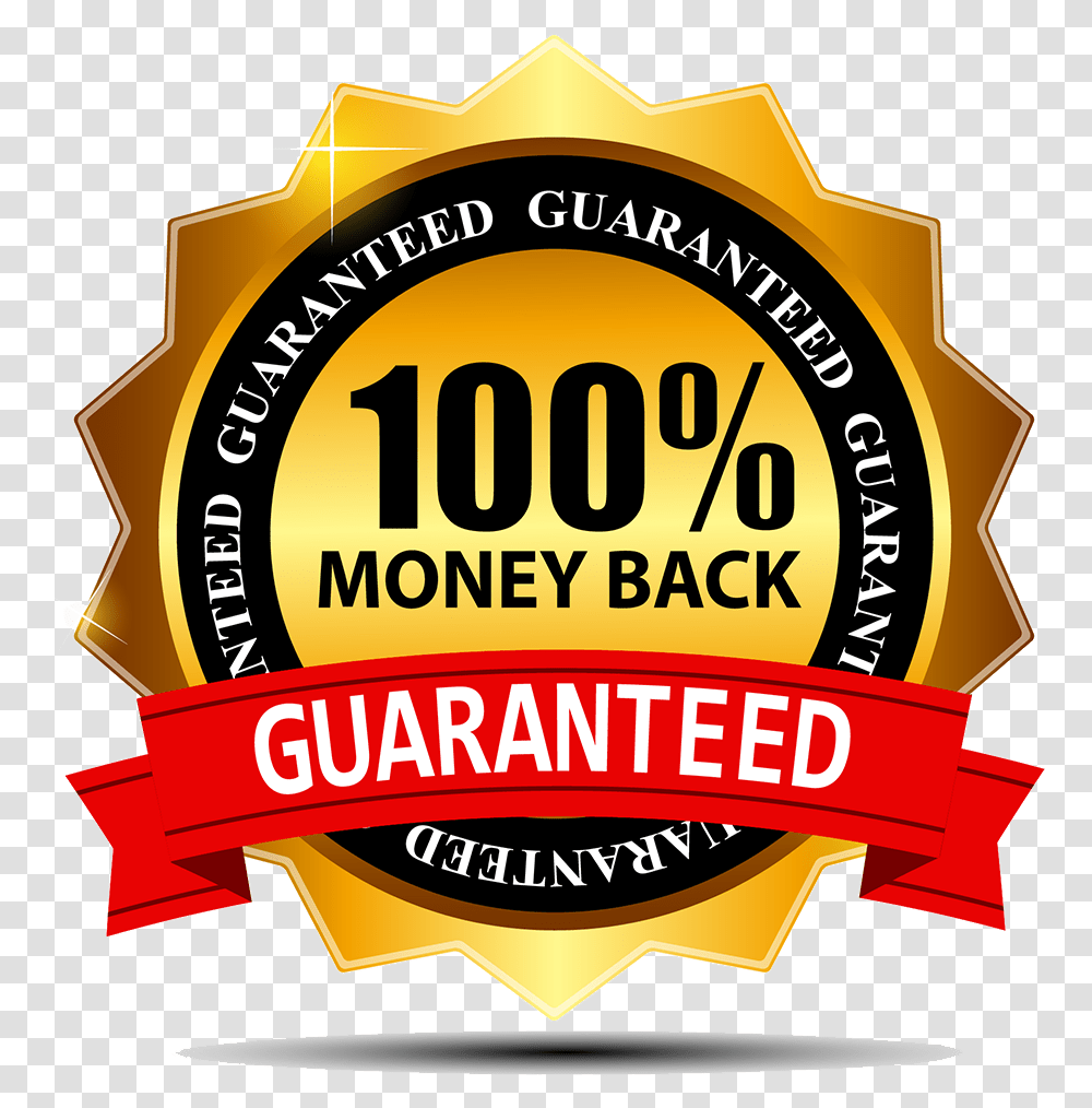 Quality Guaranteed Picture Results Or Money Back Guarantee, Label, Logo Transparent Png