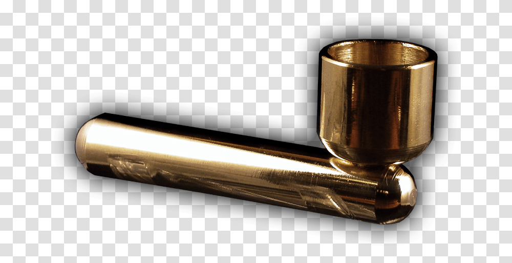 Quality Metal Smoking Pipes Two Buds Pipe Metal Brass Smoking Pipe, Coffee Cup, Pottery Transparent Png