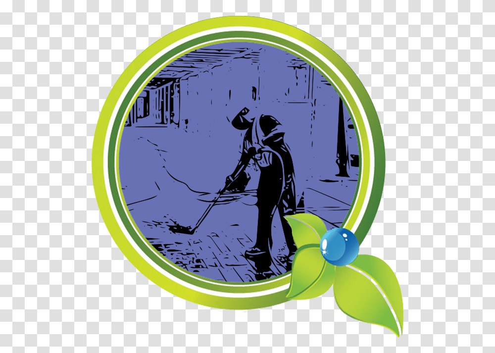 Quality Pro Maintenance Pressure Washing Illustration, Label, Person, Clock Tower Transparent Png