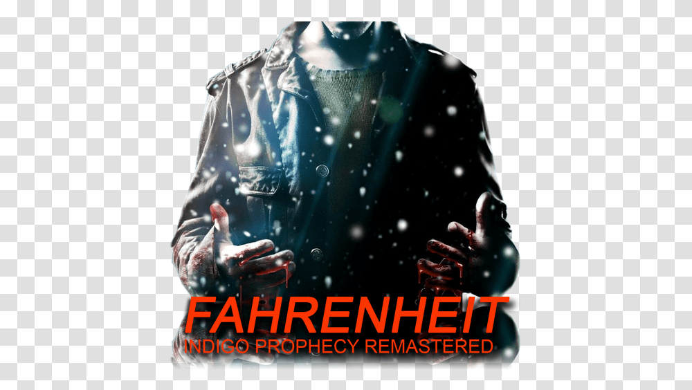 Quantic Dream Games Detroit Become Human Fahrenheit Indigo Prophecy Icon, Clothing, Sleeve, Advertisement, Person Transparent Png