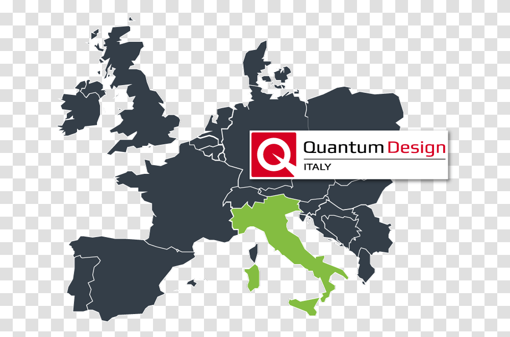 Quantum Design Italy And Denssolutions Announce New Partnership Europe Continent Icon, Map, Diagram, Plot, Atlas Transparent Png