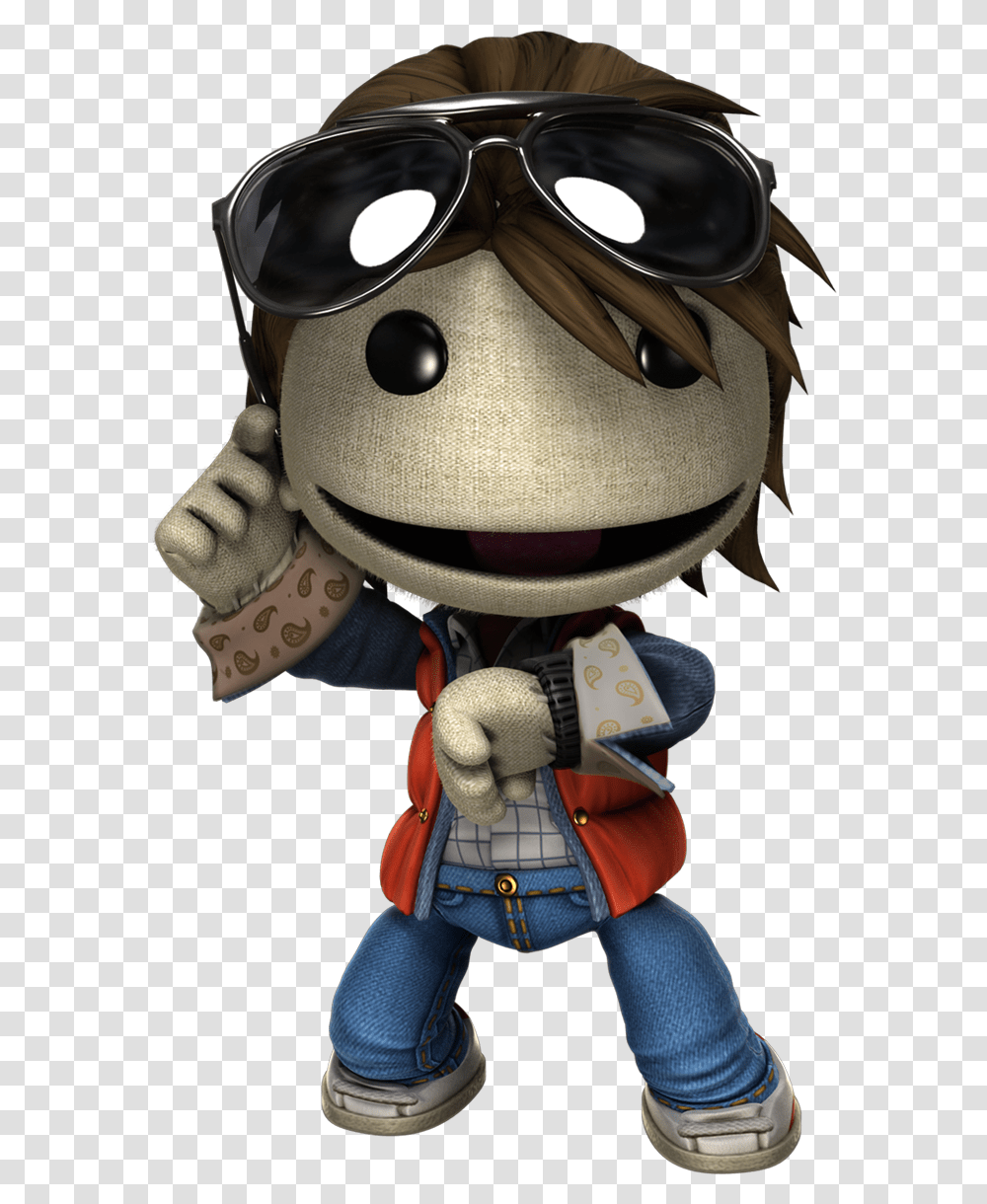 Quantum Of Three Worlds Wiki Little Big Planet Back To The Future, Helmet, Apparel, Figurine Transparent Png