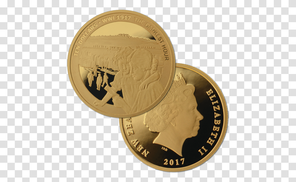Quarter Coin Front And Back Dragon City Cafe, Money, Nickel, Gold Transparent Png