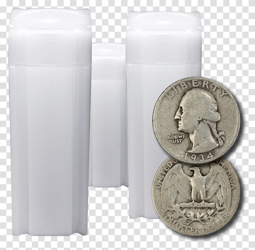 Quarter, Cylinder, Coin, Money, Nickel Transparent Png