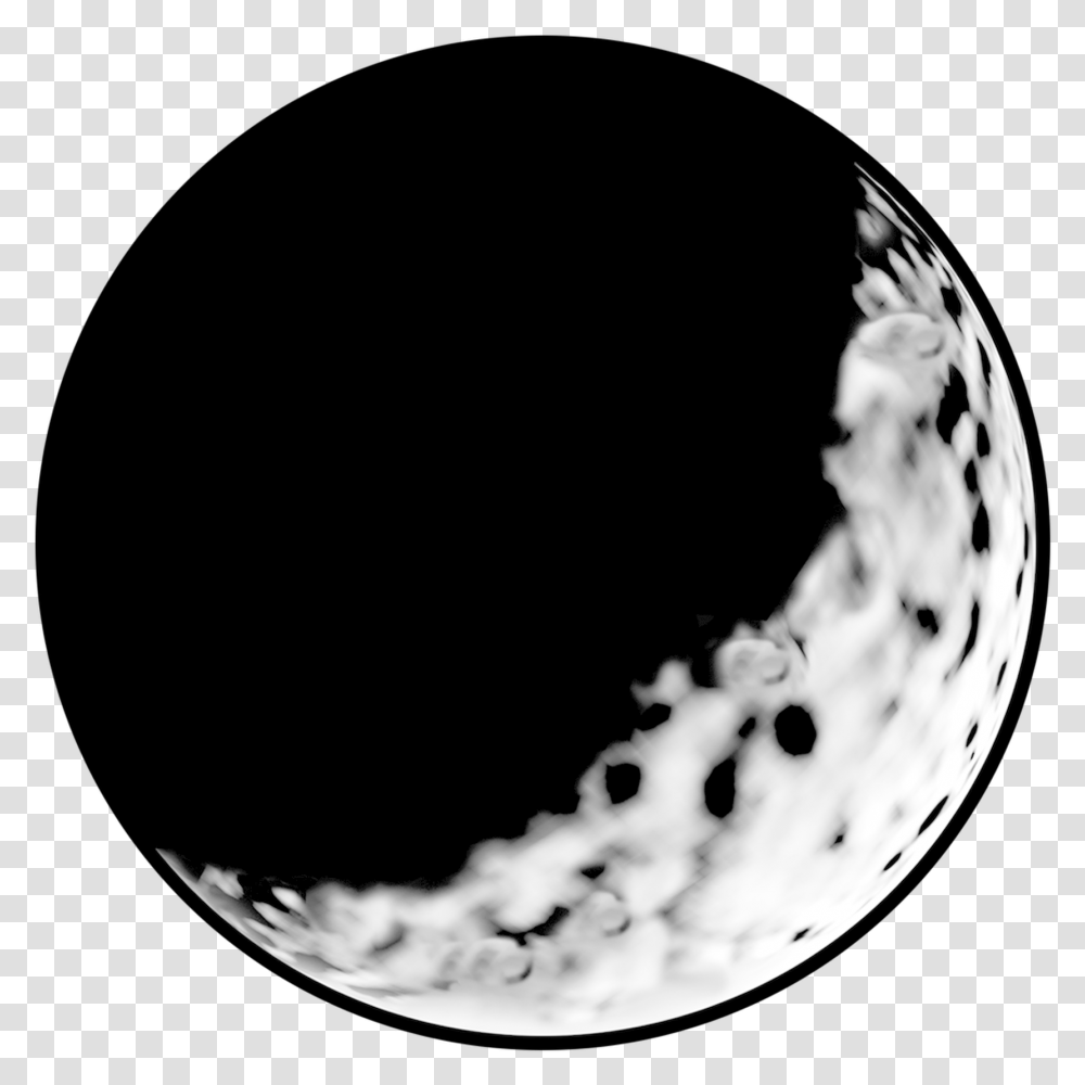 Quarter Moon, Outdoors, Nature, Outer Space, Night Transparent Png