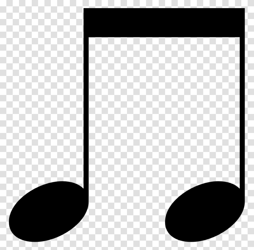 Quarter Note Eighth Notes Clip Art, Gray, World Of Warcraft Transparent Png