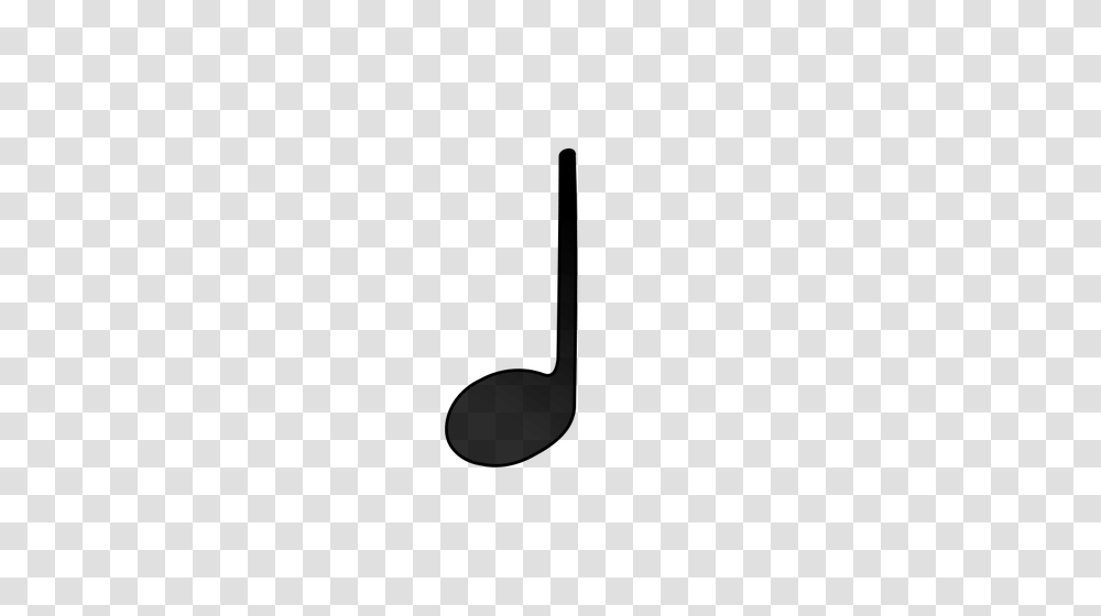 Quarter Note With Stem Facing Up Vector Image, Gray, World Of Warcraft Transparent Png