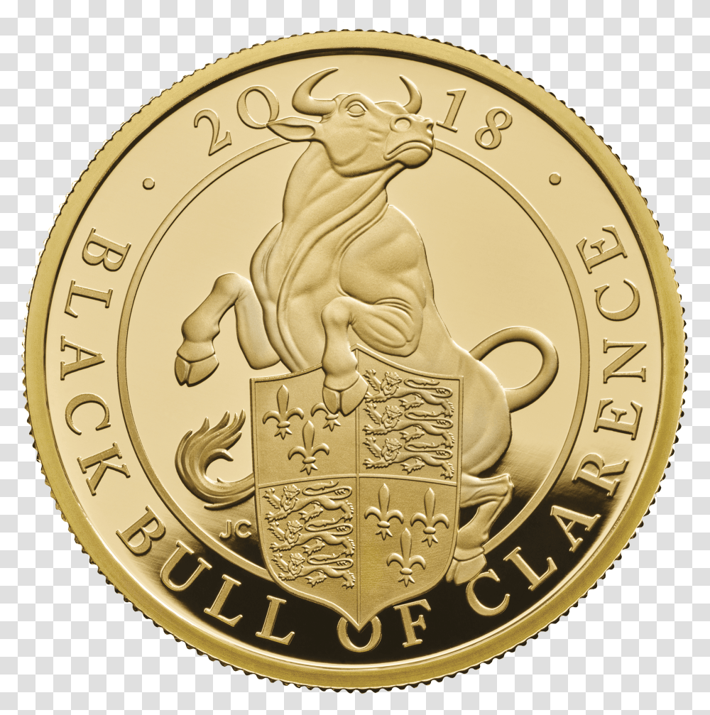 Quarter Ounce Britannia 2019, Gold, Coin, Money, Clock Tower Transparent Png