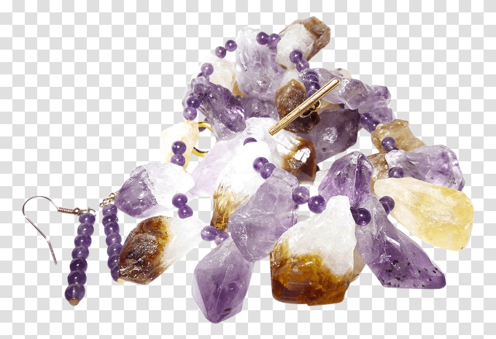 Quartz Crystal Amethyst, Mineral, Gemstone, Jewelry, Accessories Transparent Png