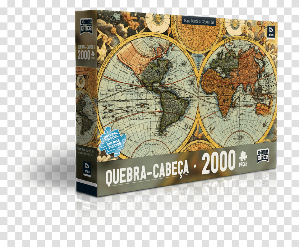 Quebra Cabeca Game Office, Map, Diagram, Plot, Atlas Transparent Png