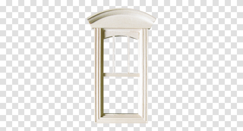 Queen Anne Dollhouse Single Non Working Window Arch, Picture Window, Door Transparent Png